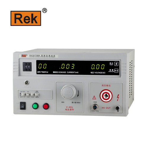 ReK美瑞克RK2672BM耐压测试仪 AC 0-5KV 精度5% 配PLC接口 全新