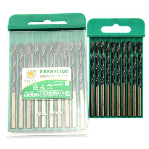 百威狮/Berry Lion 麻花钻 钻不锈钢麻花钻 HSS含铁钴超硬钻头