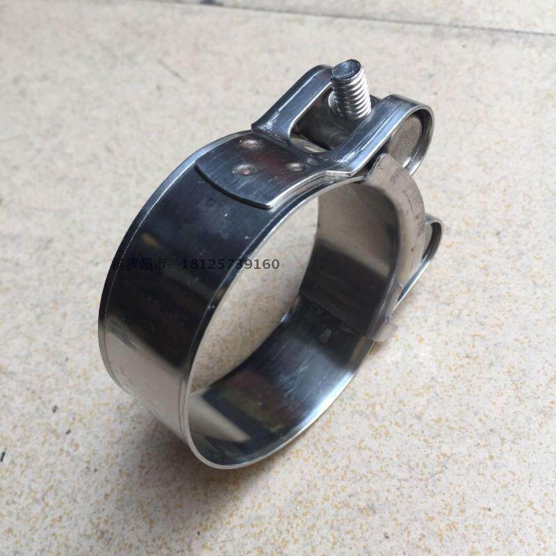 304不锈钢强力抱箍 欧式单头实心喉箍 卡箍管箍管束管夹