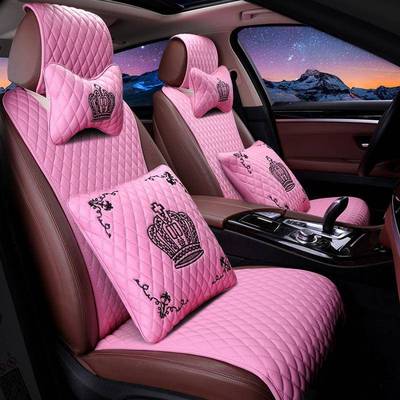 小蛮腰613汽车垫女坐神款夏卡时尚四季通用座垫季皮革汽通车用品