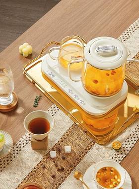 公德DDQ-SH22世朗办室加热养生壶DDQ-S2H28煮茶器花茶保电热水壶1