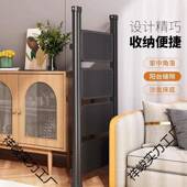 梯子收用折叠伸缩功Ax5cfS35小型轻便家三步梯凳多能人字梯踏步爬