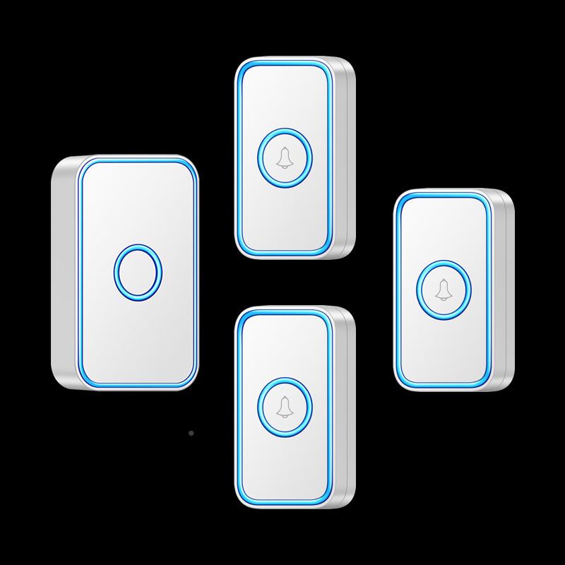 智远家超A78新三距离无线家门铃电子遥控叮咚免插入户门呼用声叫