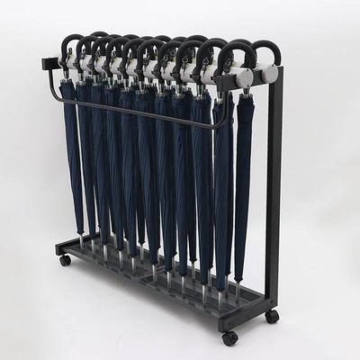 20带锁伞袋机,雨伞架酒店大堂地锁雨伞架20位带挂落伞架ORM宾头馆