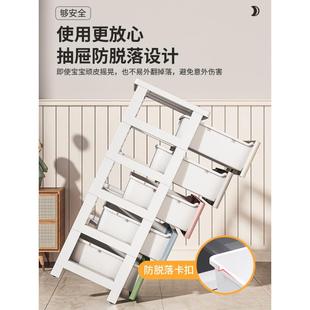 塑料五斗整见详情箱 收理柜床边收纳盒加厚纳储物柜柜家用抽衣屉式