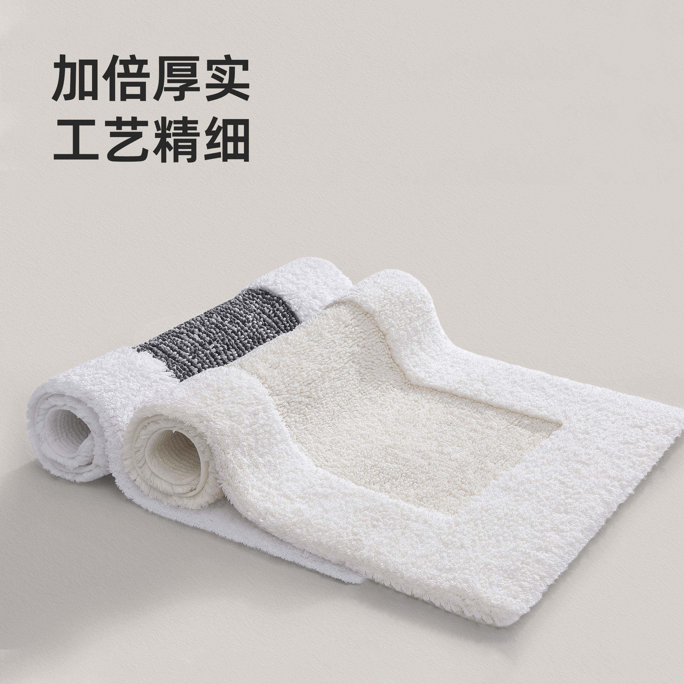 纯酒店地巾加厚室防浴滑全棉地垫地垫全棉棉卫生间门口踩脚垫子地