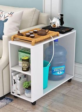 办公KVB移动水桶茶几现简代约边几沙发边柜厅轮子迷功夫小茶桌你