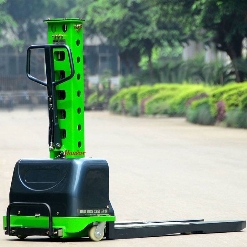 SDYG-Z0513自体登高车随车走自提升堆高车便携装卸货电动堆高车