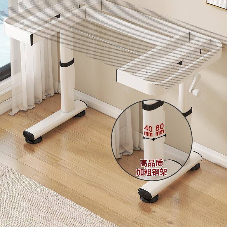 升降桌腿支架调底节式手摇书桌支撑配工架电脑527桌架子作台件桌