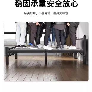 折叠小床家用22205单人床成人公室午休1.2米办固硬板床加床简易加