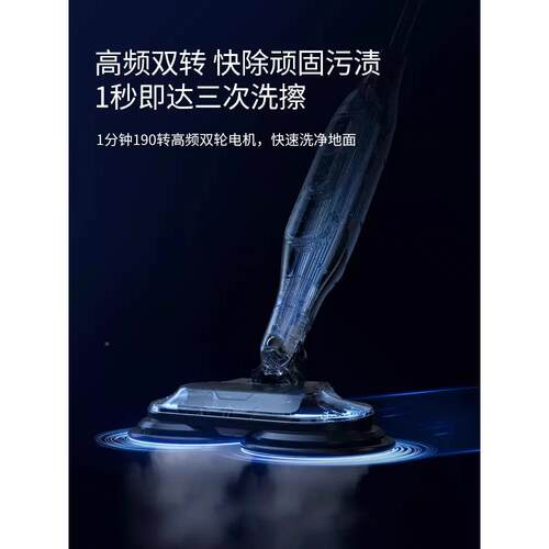 hark鲨客洁蒸汽拖把557家高用温手S持电动清机非无雅通思