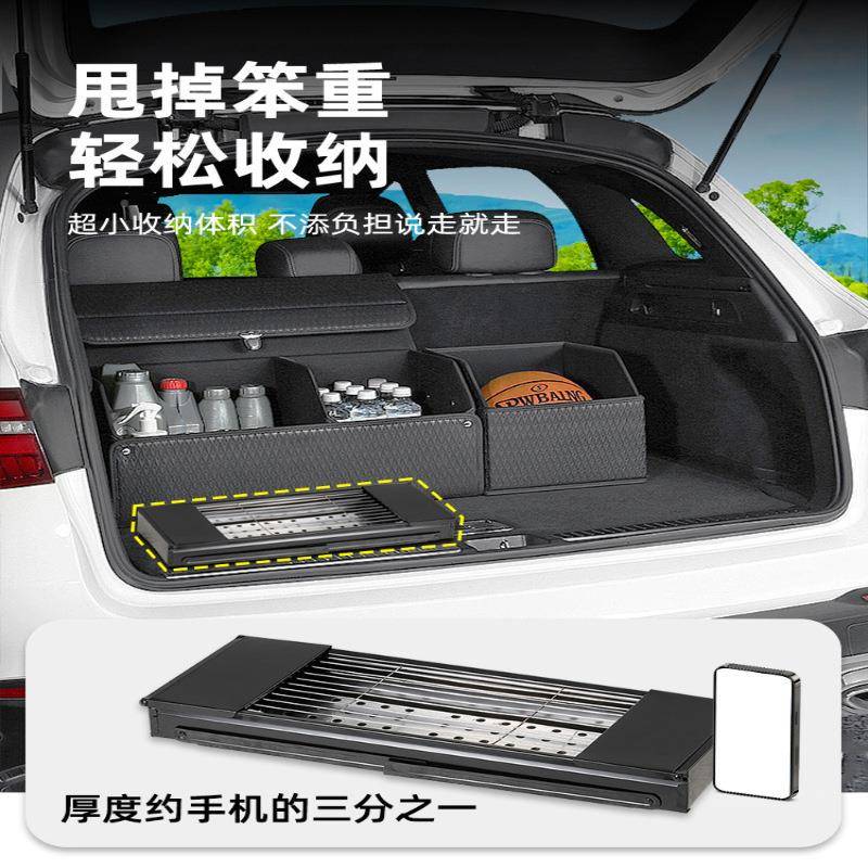 城波市浪烧炉户外折叠烧烤便架携式家用不烤锈NSerAC7i钢烤肉炉子