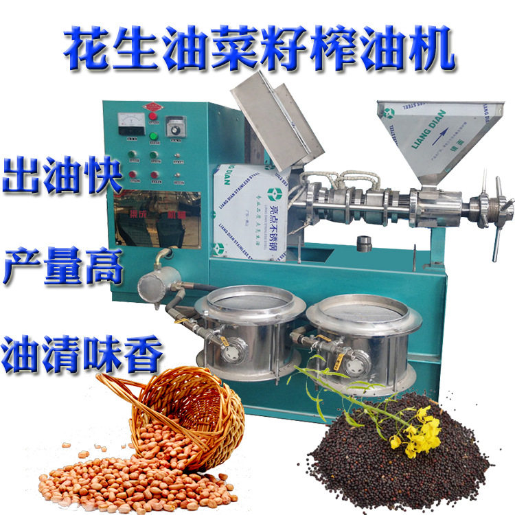 清江125全自动商用多功能榨油机