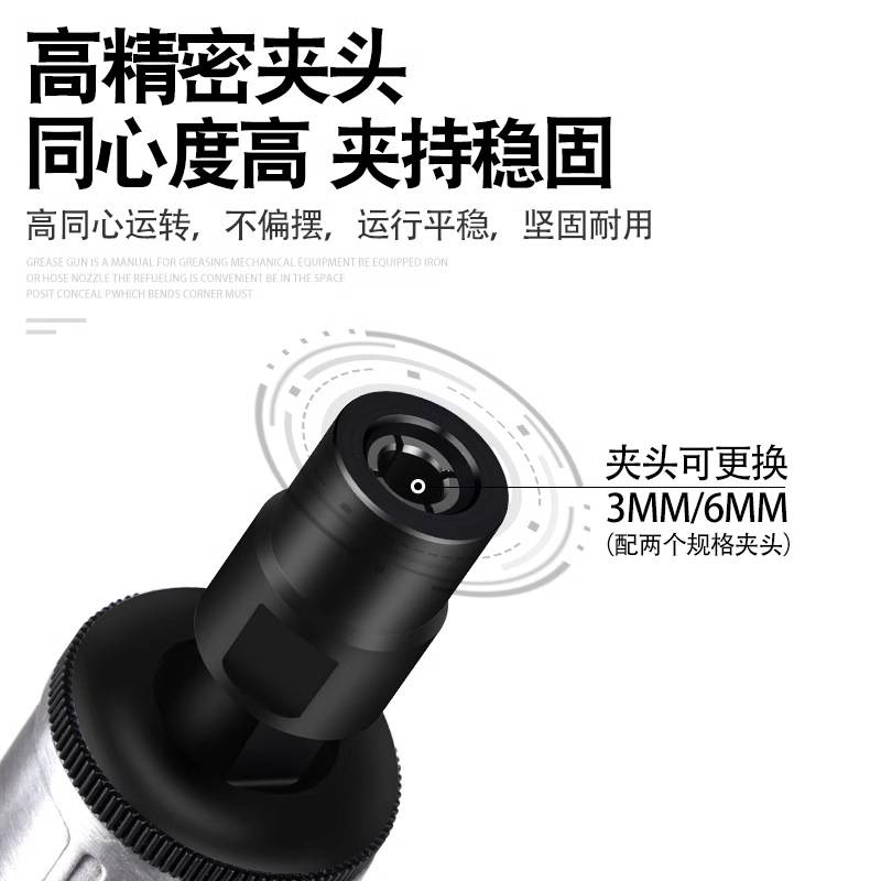 ULEMA气动打磨机小型抛光机刻磨直汽磨光砂轮轮胎补胎工具气磨头