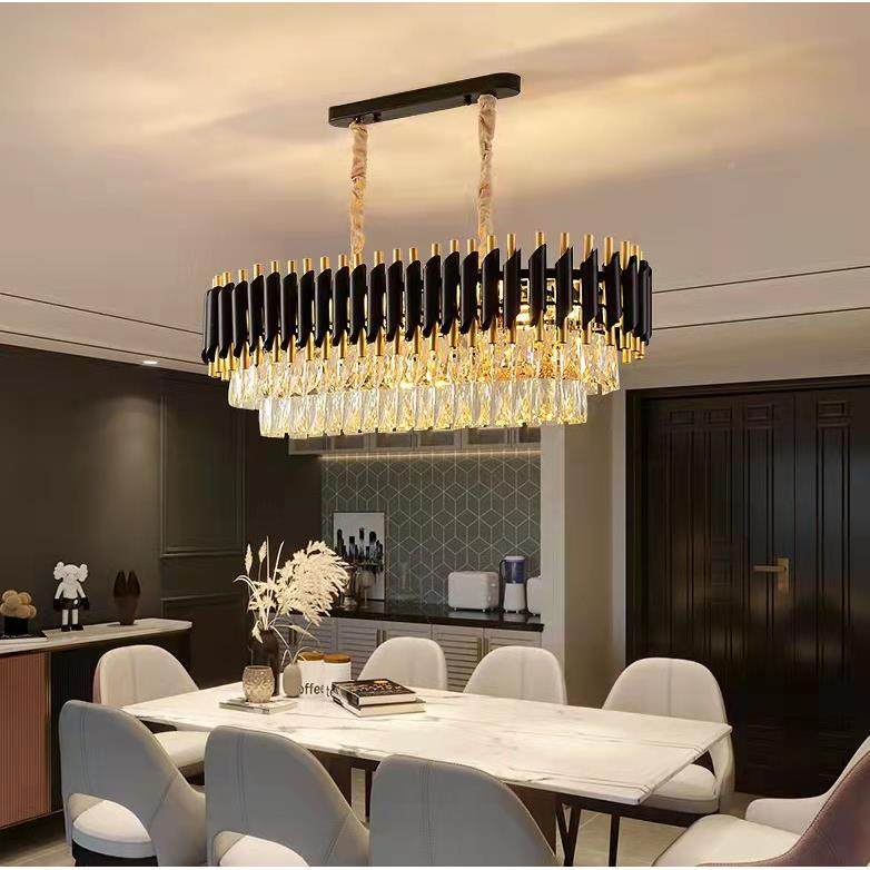 轻XST801奢水室晶灯现简约餐厅吊客厅灯具别墅后现代卧楼梯间网红,家装灯饰光源,智能吊灯,淘宝优惠券,粉丝福利购,淘宝优惠卷