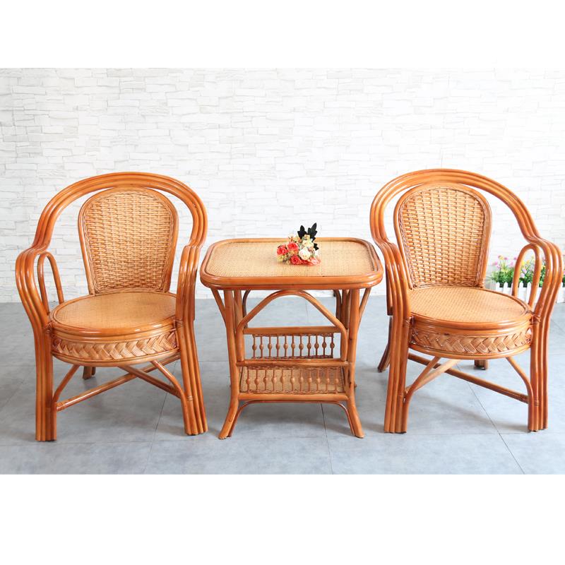 6R阳台桌20210922椅五背件套真三藤编子休闲喝茶桌椅组合茶椅桌滕