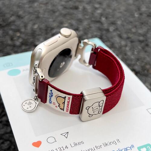 适用华为watch fit4手表带编织磁吸watchfit3女士新款智能运动腕