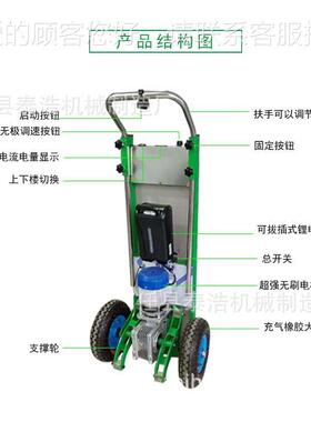 爬电楼机 动楼爬搬运机搬运电车载物折叠爬楼力士搬运家OSV爬楼车