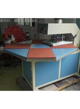 40*DS405050四工位全动烫动机 全自动气画四自工位烫画机 T恤烫画