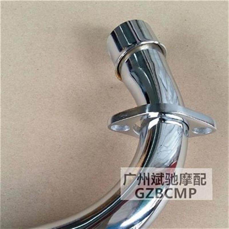 速发工厂直营摩托车排气管适用于CG125复古改装前段排气筒WY125烟