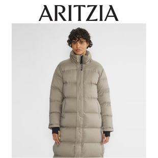 puff羽绒服长款 加拿大正品 Super The 过膝白鹅绒外套女冬 Aritzia