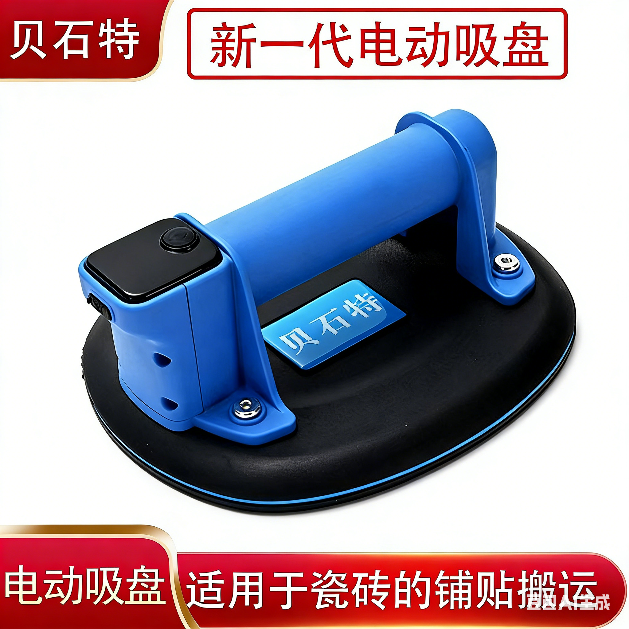 贝石特新款电动吸盘400斤自动补气排水吸毛面强力瓷砖玻璃吸提器,五金/工具,玻璃吸盘,淘宝优惠券,粉丝福利购,淘宝优惠卷