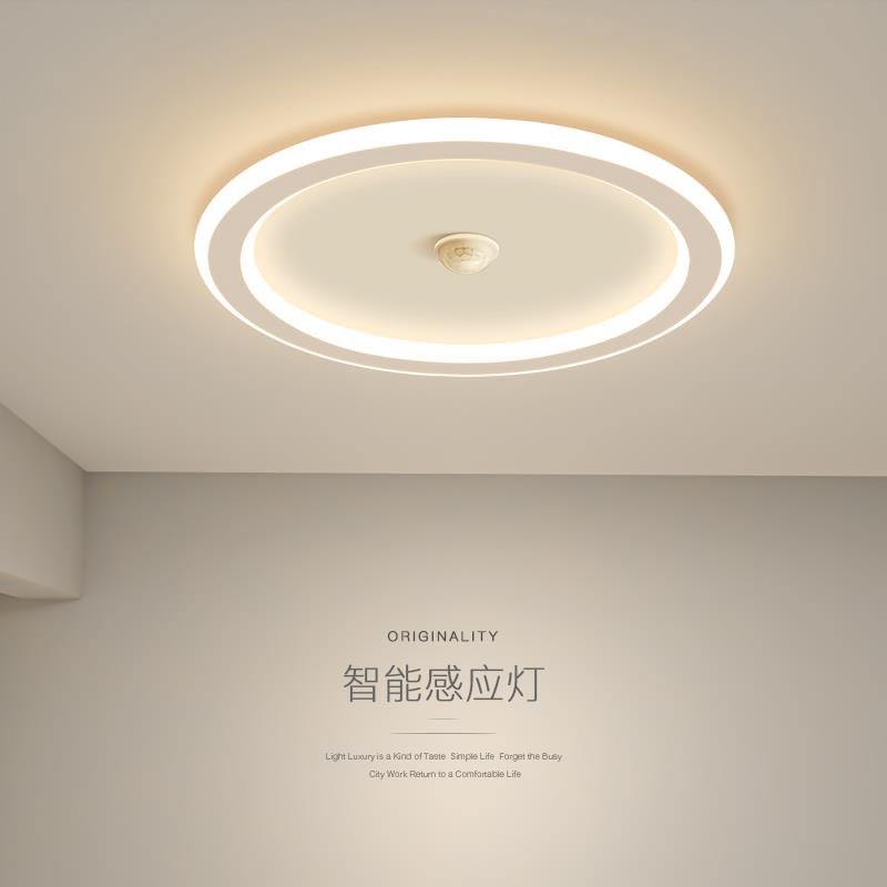 人体感应灯走廊过道灯简约现代led灯小吸顶灯新款卧室灯入门灯具