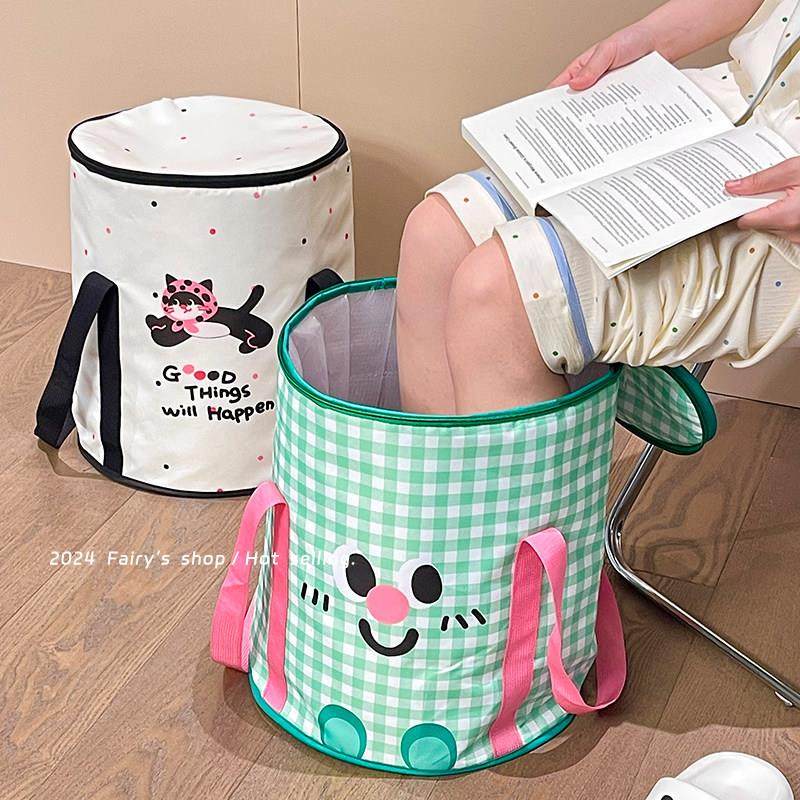 可爱泡脚桶可折叠家用足浴洗脚盆可携式深桶加高加厚过小腿泡脚袋,家庭/个人清洁工具,足浴盆/足浴桶,淘宝优惠券,粉丝福利购,淘宝优惠卷