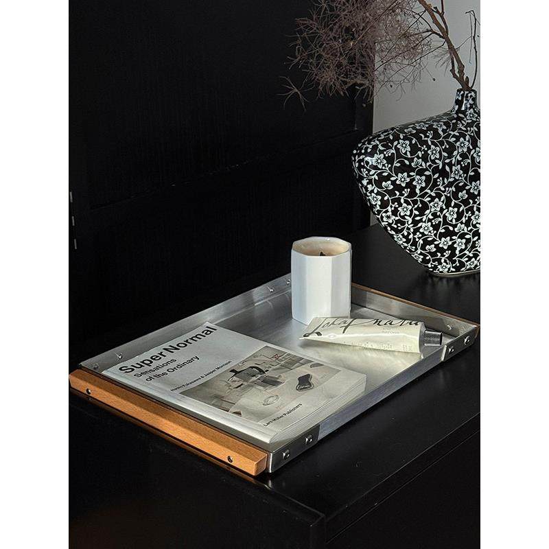 静风不锈钢托盘家庭客厅咖啡桌桌面存储托盘创意香薰蜡烛托盘,家居饰品,香薰托盘,淘宝优惠券,粉丝福利购,淘宝优惠卷