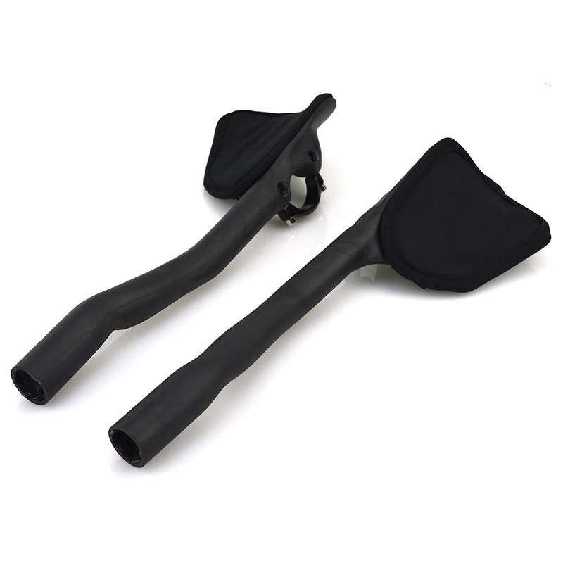 无标！全碳纤维公路车山地车自行车TT把死飞 弯把副把休息把 31.8