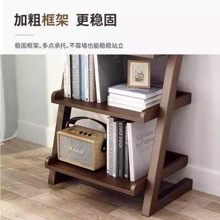 简多层书柜家用客厅靠墙 ShJ实架木书架置物落地950网儿童易立红式