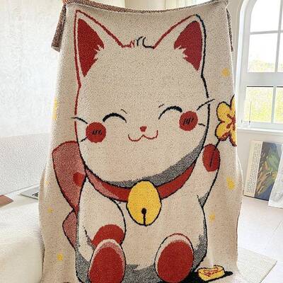 午半边绒毛毯沙发毯肩办公室REY睡毯车载小毯子四季披盖毯