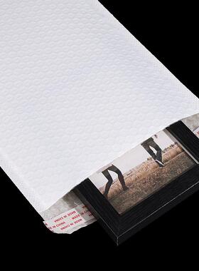 哑光膜厚震气泡袋服加长条泡沫袋自粘快递装打包袋防气泡信封LLZ