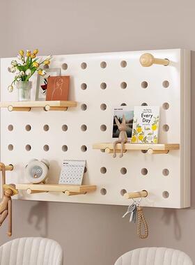 一遮饰挡装饰网线洞洞板装4Riz4B8i挂钩遮体挡电表箱多层架现代简