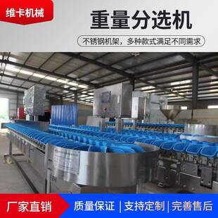 厂家直供禽WKFXJ-02类重量分拣机鳗鱼自动称香重分级备肉百果分选