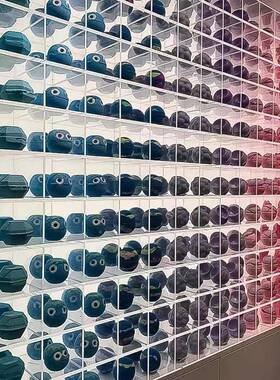 现货轻量级PV931C超塑料亚克力展示货架厂透明树脂单双面货架商家