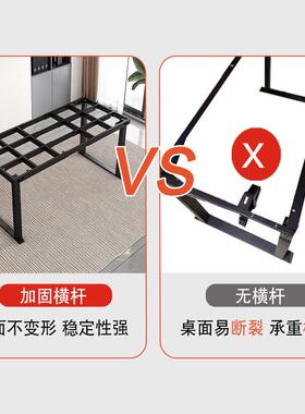 坐立康新款四腿电动降桌腿4双电升DPC机超稳固电动降升桌腿黑色白