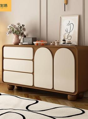 实木斗柜五卧厅室床尾环保纳储物置物柜收客厅餐靠墙抽屉柜HCT斗