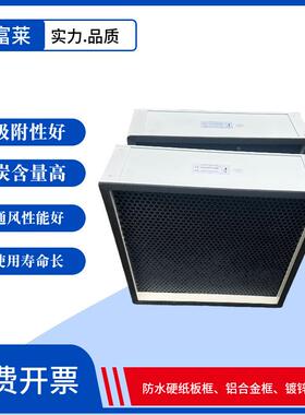 性式炭板颗粒过滤器除臭通甲醛废气异味风活口过滤网YKD油烟净化