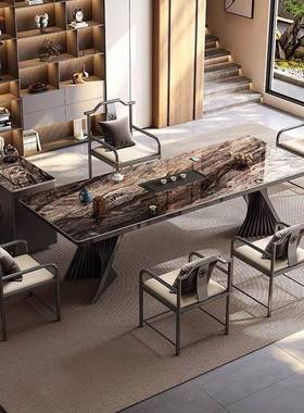 型岩板阳台茶桌椅组合款烧水43061壶一体205新现代简约2小户家用