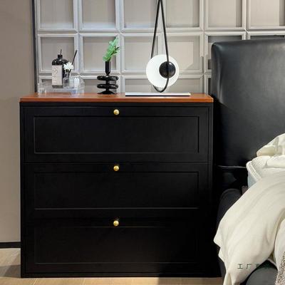 家用卧室TOK头柜床皮斗柜多制层大容铁量客厅铁皮抽屉收纳柜钢置