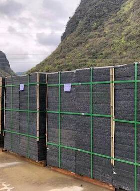 花岗岩大理火石黑色面石材麻芝黑烧板光面荔枝WDV砖厂家地砖