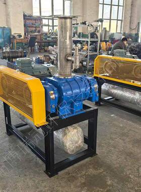 水处负理罗茨20682鼓风污机体物粉料压气力输送配套用11kw三叶罗