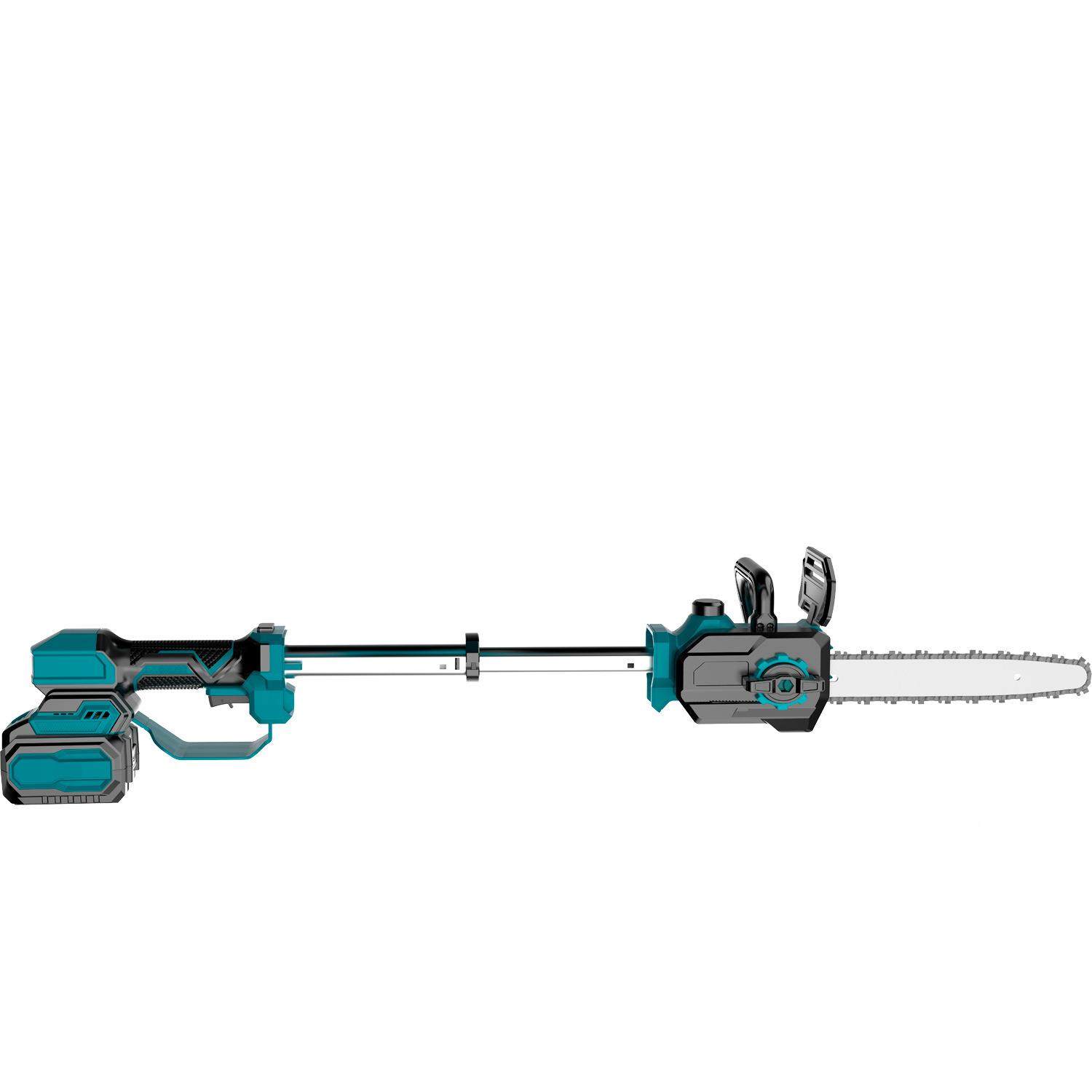 充式电1寸无拉刷伸缩锯锂电链锯杆锯户外园604林木工单手锯2电锯