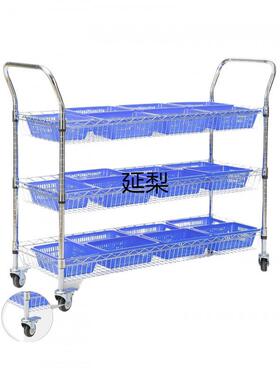 延延梨BD10梨47仓库网深拣货车分拣配货车物料延车间周转车置物车