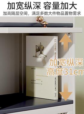儿童书柜立柜窄楠竹防储楠竹卧室客厅尘夹缝置75734物楼梯下书物