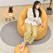 懒人沙发榻榻米单人豆袋沙发椅阳台休闲躺椅宿舍靠背椅卧室小沙发