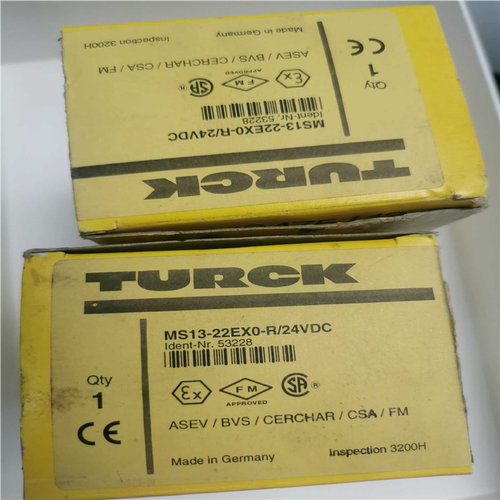J050*德国TURCK图尔克安全继电器 MS13-22Ex~议价