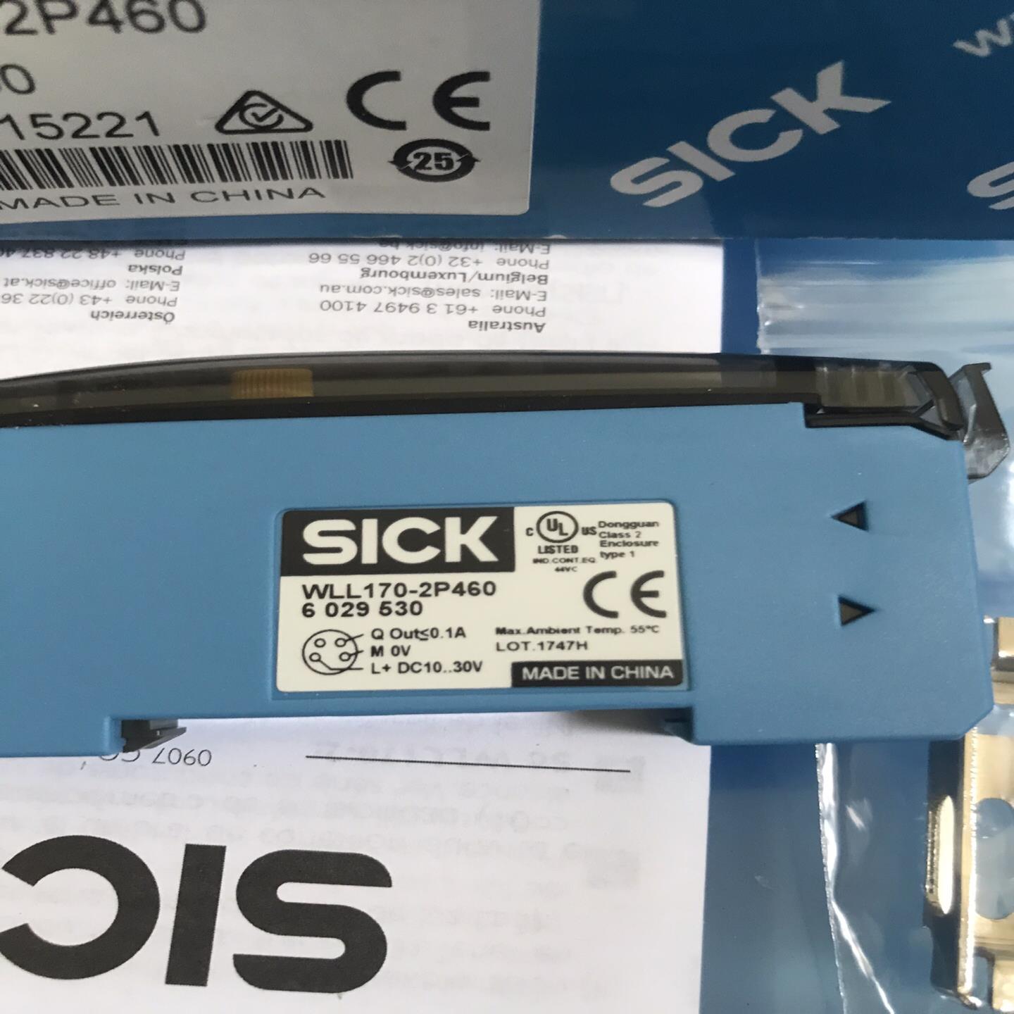 SICK西克光钎放大传感器WLL170-2P460 60(崽崽配件)