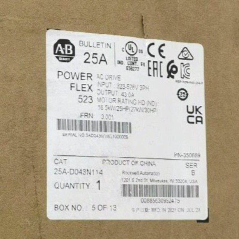 【汇生】25A-D043N114 AB 罗克韦尔 全新原装 标价【议价】